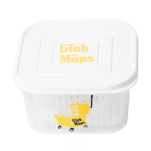 Glob Mops Square Mop Bucket w/Slotted Handled Inner Basket