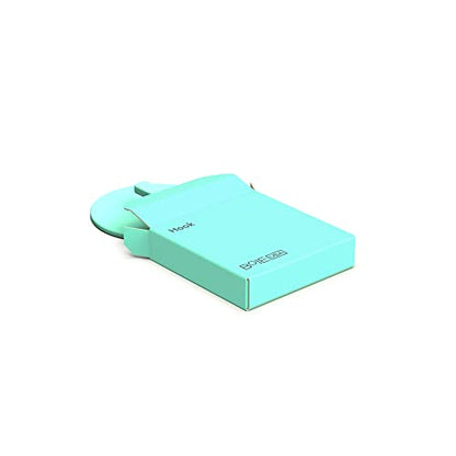 Boie USA Bathroom Hook - for Hanging Shower or Bathroom Tools Like Loofahs and Scrubbers. Shower Hook for Loofah, Wash Cloths, and All Bath Tools. Easy to Remove (Mint) - color: Mint