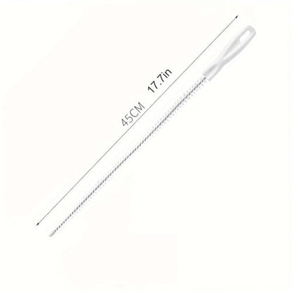 1pc Flexible Drain Cleaning Brush, Household sewer hair catcher, drainage blockage remover, cleaning tool