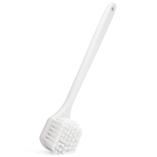 12116 High Heat Resistant Nylon Fryer Brush, 20'' Long Handle, Replacement for Henny Penny Fryers, Ideal for Deep Fryers, Grills, Ovens & Waffle Makers, 425°F, Commercial Kitchen Cleaning - 90049