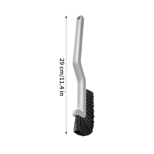 Crevice Cleaning Tool: Stiff Bristle Cleaning Brush, Long Handle Sink | Practical Multipurpose Cleaner for Kitchen, Bathroom, Terrace, Patio, Pool, Garage, L Maintenance