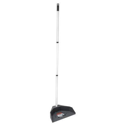 Silicone Dust Pan with Handle Lobby Dustpan with Long Handle Stand Up Dustpan, 48" 3-Part Long Handle, By Superio - style: Dustpan with 3 Part Handle