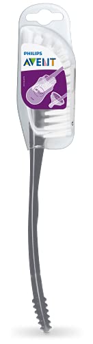 Philips AVENT Baby Bottle and Nipple Brush,Grey,SCF145/18,(Pack of 12) - size: 1 Count (Pack of 12)