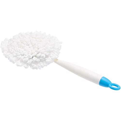 Amazon Basics Duster, 5-Pack, Blue&white, Microfiber, Oblong Shape, Machine Washable