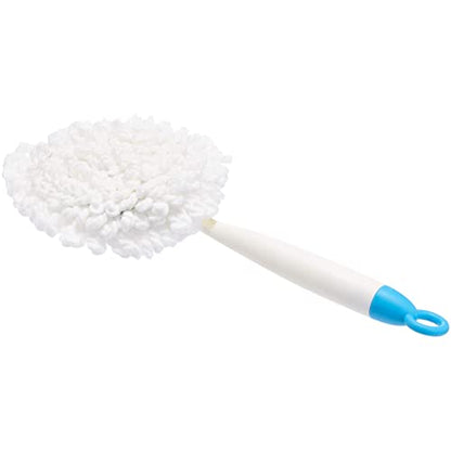 Amazon Basics Duster, 5-Pack, Blue&white, Microfiber, Oblong Shape, Machine Washable