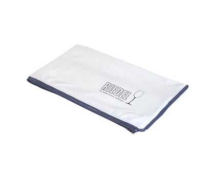 Riedel Large Microfiber Polishing Cloth for Wine Glasses (Blue) - color: Blue