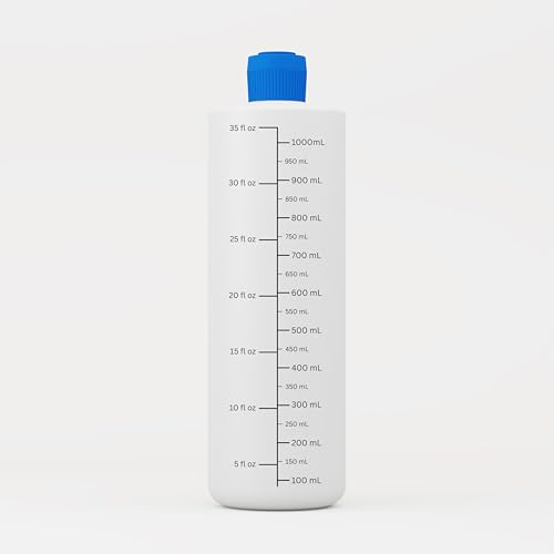 Dilution Bottle for Dog Shampoo, Mixing Bottle for Professional and Home Grooming, for Shampoo, Conditioner, and Solutions, Unscented, 35 oz (3 Pack) [We Love Doodles] - color: Pack of 3