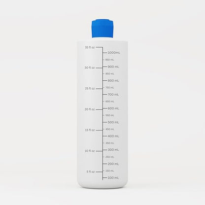 Dilution Bottle for Dog Shampoo, Mixing Bottle for Professional and Home Grooming, for Shampoo, Conditioner, and Solutions, Unscented, 35 oz (3 Pack) [We Love Doodles] - color: Pack of 3