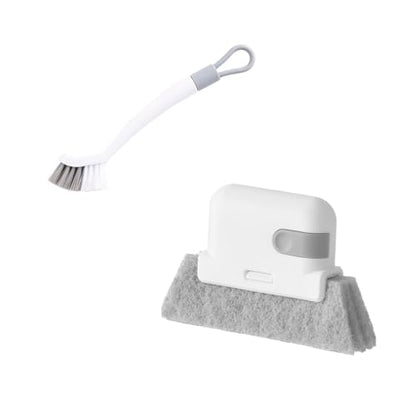 Window Track Cleaner Window Grooves Cleaning Brush Tools Set For Sliding Door Track Crevice Cleaner