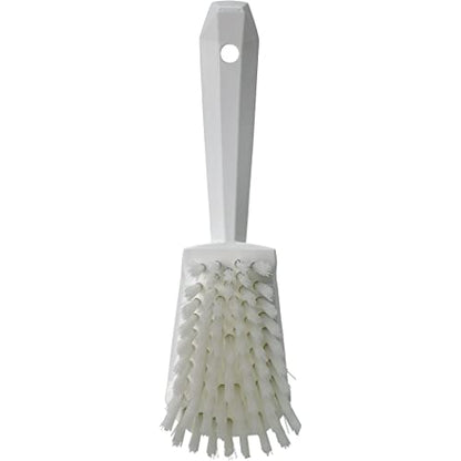 Vikan 41925 Brush,Washing,Stiff,10",PP/PBT,White - color: White