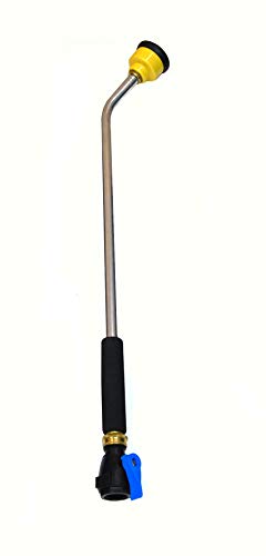 Grower's Solution 36” Long Watering Wand – 750 PL Lemonhead Waterbreaker – Full Flow Shut Off Valve – 1 Complete Set