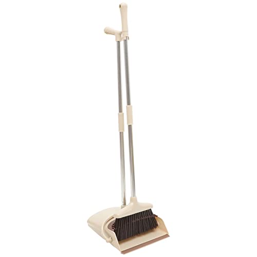 Yardwe 1 Set Broom Set Kitchen Brooms Household Cleaning Broom and Dustpan Handled Garden Dustpan Small Broom and Dustpan Brush and Dustpan Office Plastic Cleaner -