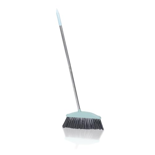 Healifty Floor Cleaning Broom Outdoor Indoor Handle Broom Angle Brooms Pet Hair Broom for Home Kitchen Garage Lobby Shop Office Courtyard Floor Cleaning