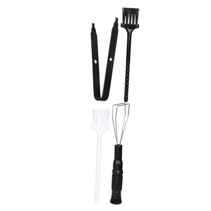 Mechanical Keyboard Cleaning Kit 1 Set Keycap Puller Precision Brush for Computer Desk DIY Cleaning