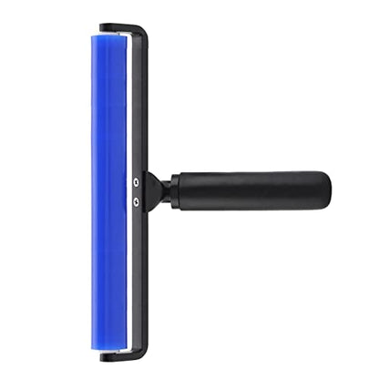 Silicone Manual Anti Static Tack Roller for Dust Removal Reusable Cleaning Tool Handheld Dust Remover Static Cling Tacky Roller for Tiny Dust Particles High Temperature Up to 150°C - size: 12 Inch, style: 12 Inch