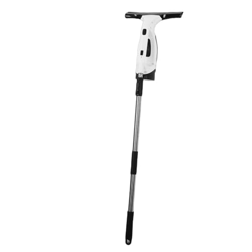 Hilitand Window Vacuum Cleaner, 1.2KPa Strong Suction Cordless Electric Window Cleaner with 150ml Detachable Water Tank, for Shower Mirror Tile Countertop