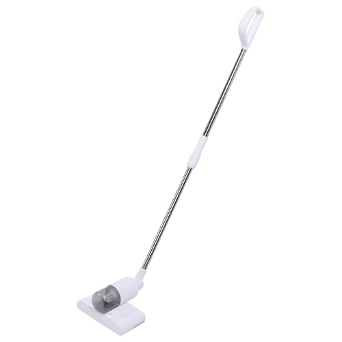 Electric Glass Vacuum Cleaner, Electric Window Vacuum Cordless Handheld Window Cleaner with 180 Degree Adjustable & Telescopic Pole USB Rechargeable Glass Tool Set