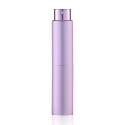 Tekson 10ml Travel Perfume Atomizer Refillable, Mini Cologne Spray Bottle Empty, Small Coffee Spray Bottle (Purple) - color: Purple