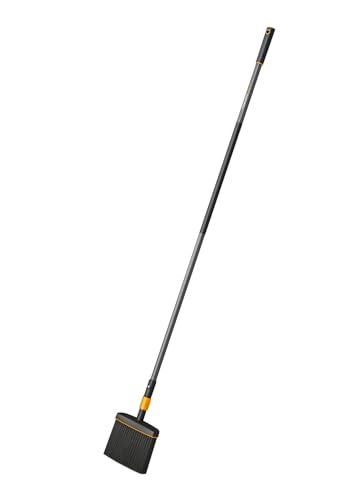 Fiskars QuikFit Sweeping Broom, Broom Head, Width: 26 cm, Synthetic bristles, Black/Orange, 1001415 - style: Broom (26 cm)