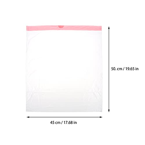 Cabilock 75pcs trash bag toilet waste bags dustbin rubbish bags toilet garbage bags large garbage bag wastebasket liners toilet bags for portable potty travel plastic white lawn drawstring - color: White