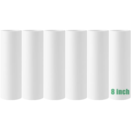 8 inch Large Surface Lint Roller Refills for Scotch-Brite 50% Stickier 8" Wide Lint Roller Replacement Refills for Pet Hair Extra Sticky 60 Sheets per Refill Pack of 6 Total 360 Sheets - size: 8 inch Large Surface