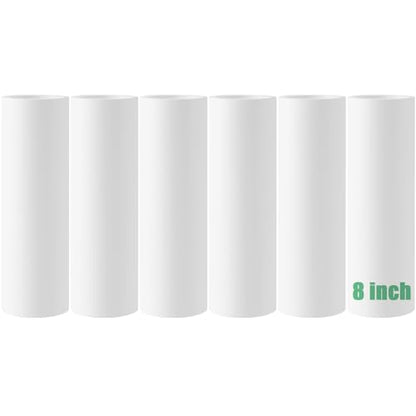 8 inch Large Surface Lint Roller Refills for Scotch-Brite 50% Stickier 8" Wide Lint Roller Replacement Refills for Pet Hair Extra Sticky 60 Sheets per Refill Pack of 6 Total 360 Sheets - size: 8 inch Large Surface