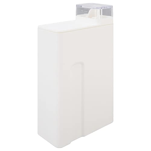 Kikumi Empty Laundry Detergent Dispenser Bottles Reusable Extra Care Agent Container for Bathroom