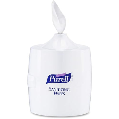 GOJO GOJ 9019-01 Purell Hand Sanitizing Wipes Wall Dispenser, Large, White
