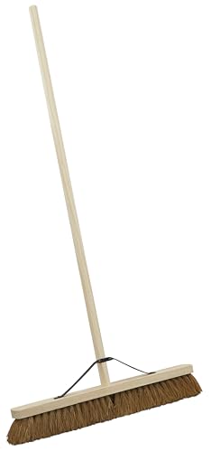 Sealey BM24S Soft Bristle Broom, 600mm - size: 600mm