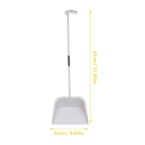 Healifty Broom Heavy Duty Dustpan Broom Set Household Floor Cleaning Tools Broom Dustpan Set 1 Set White - color: Color2