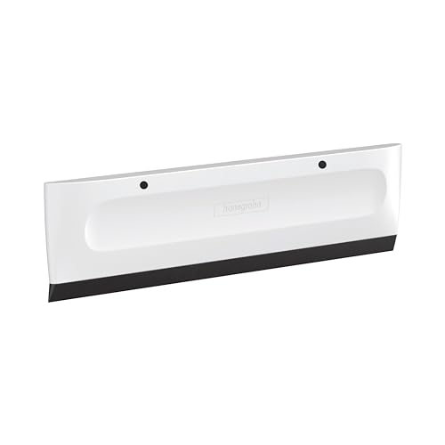 hansgrohe WallStoris Modern Squeegee in Matte White, 27916700 - color: Matte White