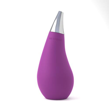 Kitchen Bathroom Counter top Squeezable Soap Dispensers Tear Drop Shape Bottle (Purple, ~7oz) - color: Purple, size: ~7oz