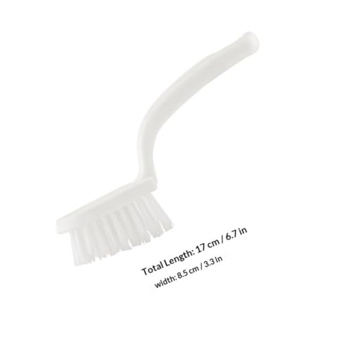 UPKOCH 5pcs Crevice Cleaning Brush Set White Household Groove Floor Window Track Seam Cleaning Tool for Narrow Spaces