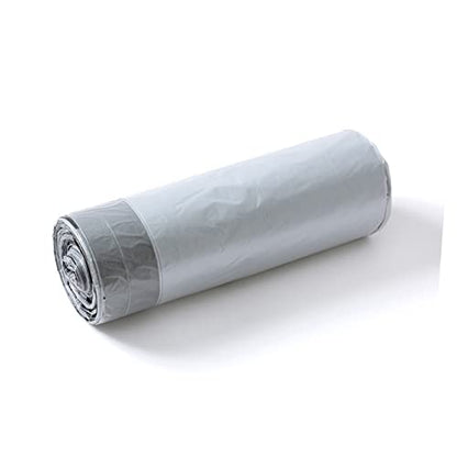 Healifty 6rolls Drawstring Trash Bags Heavy Duty Kitchen Garbage Bag Leakproof Liners for Council Collection Roll