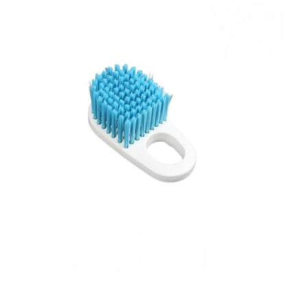 Heavy Duty Scrub Brush - Kitchen & Bathroom Cleaning Brush with Comfort Grip