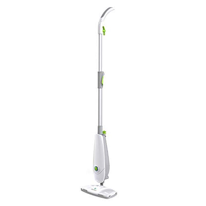 Steamfast SF-162 Light Weight Steam Mop, Natural Sanitization, Hardwood/Laminate/Tile/With Carpet Glider Spot Clean Accessory, Washable Mop Pads