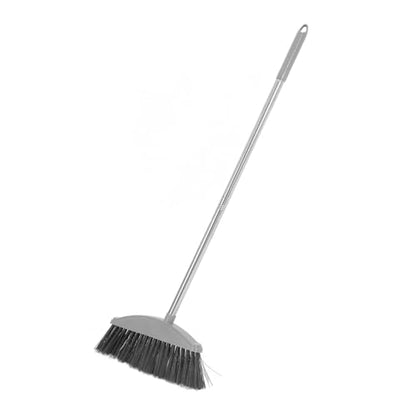 Long Handle Sweeping Broom Rotatable Handle Heavy Duty Outdoor Broom for Cleaning for Pet Hair and Rubbish Removal