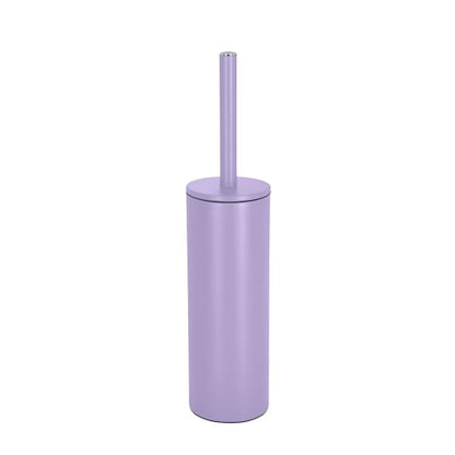 Spirella Akira Toilet Brush with Holder Stainless Steel Lavender Matt - color: Purple.