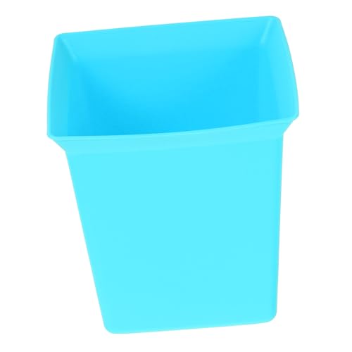 Veemoon Portable Cleaning Caddy Bin Plastic Storage Basket for Organizing Tools for Bathrooms Hotels and Housekeeping and Easy to Clean - color: Sky-blue