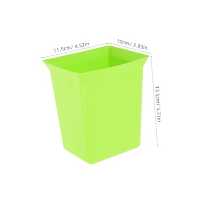 Hemobllo Cleaning Supplies Caddy Portable Plastic Organizer with Spacious Design for Home and Hotel Use Easy to Clean and Tool Holder Green - color: Light Green