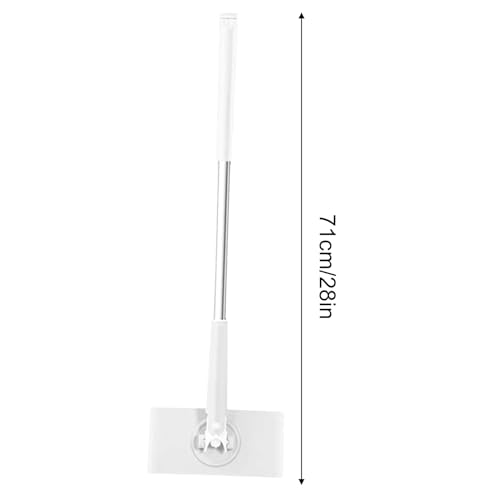 Zero S nap Grip Mini Mops, Retractable Ga p Dust Cleaner Flat Mops with 360° Rotating Head & Sweeping Cloths for Gaps & Multi- for Kitchen Bathroom Car Floor Home - color: White-s