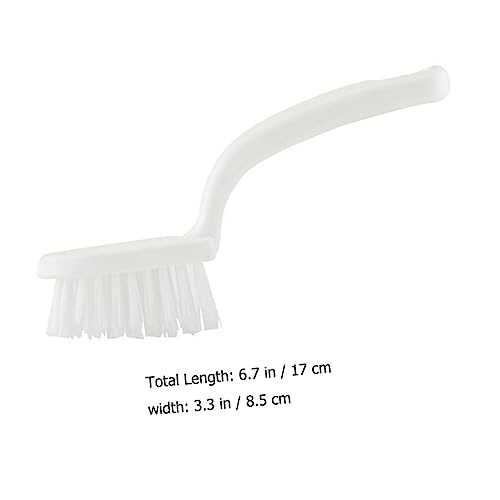 Ipetboom 5pcs Crevice Cleaning Brushes for Window Slots and Floor Gaps PP Handle Narrow Space Scrubbers for Countertop and Groove Cleaning Comfortable Grip Household Tool