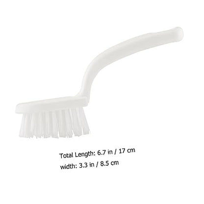 Ipetboom 5pcs Crevice Cleaning Brushes for Window Slots and Floor Gaps PP Handle Narrow Space Scrubbers for Countertop and Groove Cleaning Comfortable Grip Household Tool