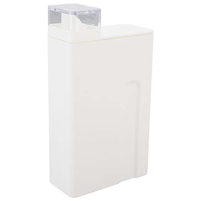 Kikumi Empty Laundry Detergent Dispenser Bottles Reusable Extra Care Agent Container for Bathroom