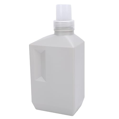 Laundry Detergent Dispenser, Reusable Tight Seal Multifunctional Liquid Laundry Soap Softener Dispenser with Label, Ideal for Household Cleaning and Personal Care
