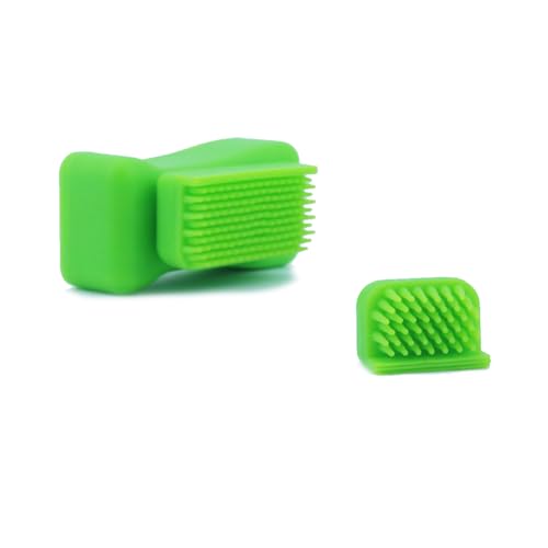 Green Piece® Magnetic Glass Cleaner Kit –2 Bottles of 16 oz Glass Cleaner with Green Magnet Scrubber for Easy Grime and Tar Removal Eco-Friendly Solution for Glass, Ceramic Metal Surfaces - style: 16 Fl Oz (2-Pack) + Green Magnetic Scrubber