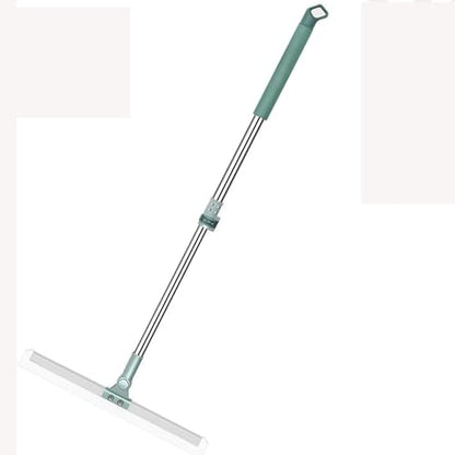 Multifunction Scraping Broom Silicone, Retractable Silicone Floor Magic Scrubroom for Floors, Glass, Windows.(Comes with 3 Replacement Silicone Strips) 52'' - color: 52''