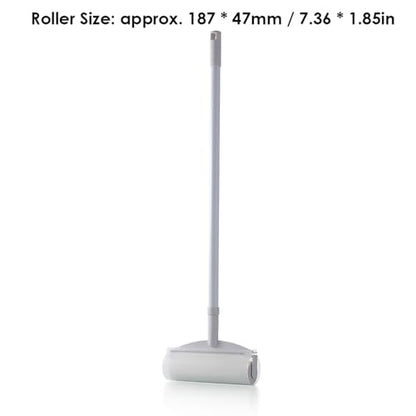 , Lint Rollers, Sticky Rollers for Floor, 60 Sheets Floor Roller, Long Handle, with Extendable Handle, for Cleaning Carpets, Cars, Clothing, and Pet Hair