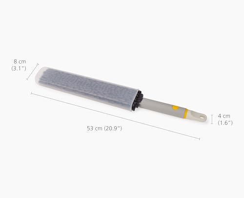 Joseph Joseph CleanTech 3-in-1 Microfiber Machine Washable Dual Sided Duster with Storage Sheath and Duster Head Cleaning Tool - style: Duster
