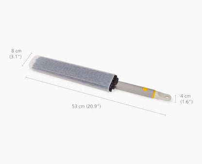 Joseph Joseph CleanTech 3-in-1 Microfiber Machine Washable Dual Sided Duster with Storage Sheath and Duster Head Cleaning Tool - style: Duster